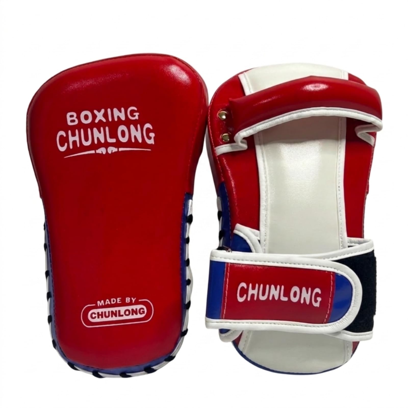 LOVIVER Allenamento Muay Thai Calcio Kickboxing Pad Curvo per Colpi con Schiuma Antiurto E Cuciture Resistenti Stabilità con Bordo Rialzato Cinghie Regolabili