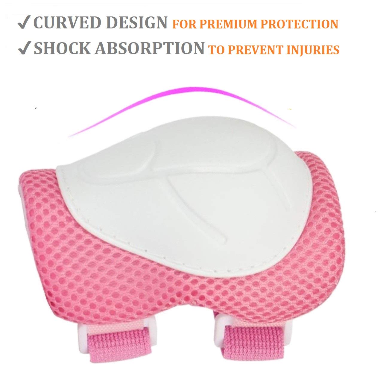 Ginocchiere Pallamano Bambino H 100 Nere ATORKA - Foto 6