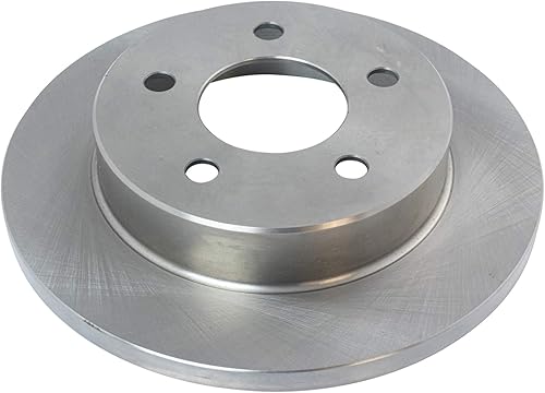 Miniatura 7 de TRQ Kit de pastillas de freno delanteras y traseras y rotores Kit de productos químicos de freno Pastillas de freno Rotor de freno Cerámica