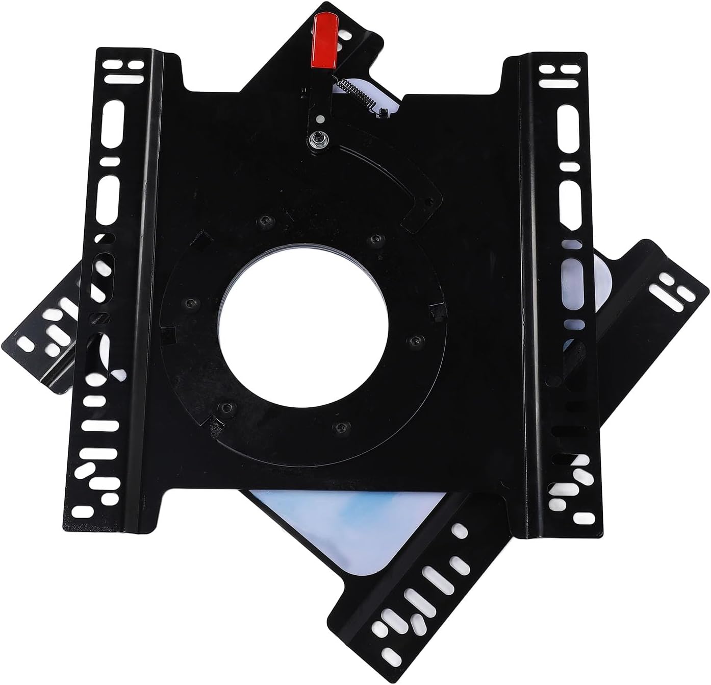 カーシートスイベルベース回転ターンテーブル360°冷間圧延鋼ブラック