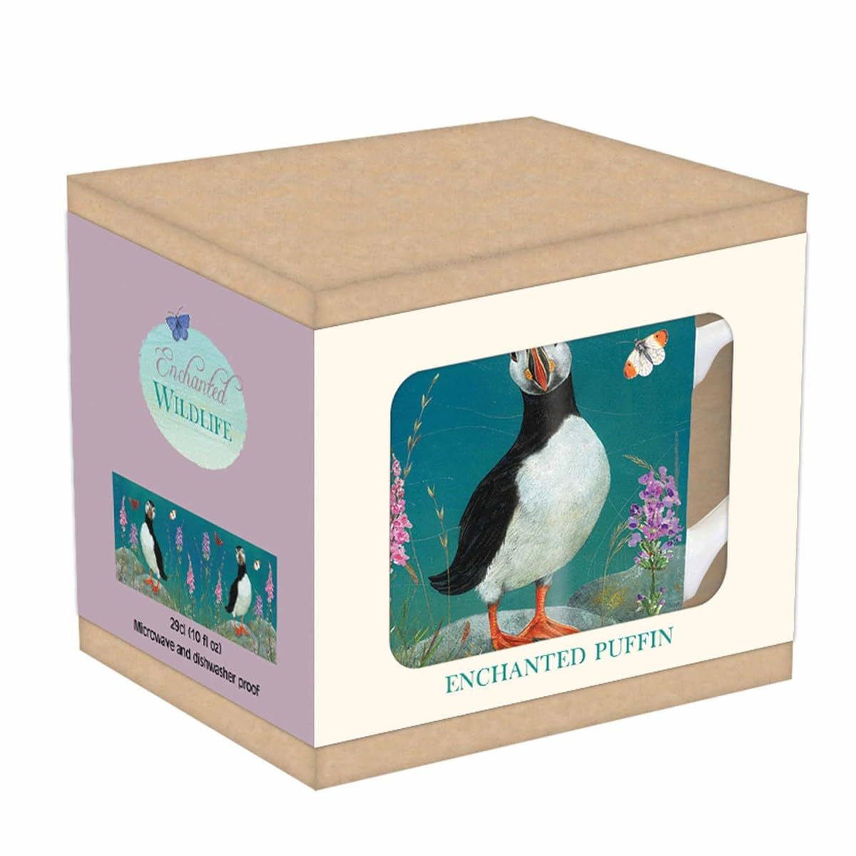 Otter House Multicolored Gift Enchanted Puffin - Tarka Mug