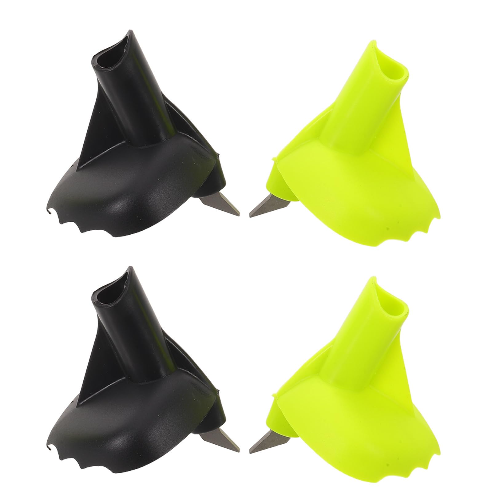 4 Piezas Puntas para Bastones de Trekking de Acero de Tungsteno y Nailon