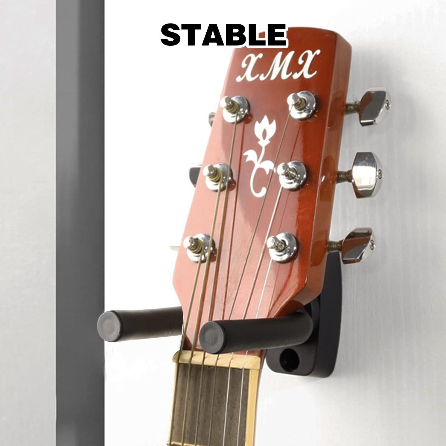 Supporto Da Parete Per Chitarra - Girevole 360°, Imbottito, Per Chitarra, Basso E Ukulele - Foto 4