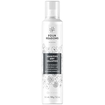 No nothing Volumizing Dry Shampoo - Fragrance Free, Talc-Free, Hypoallergenic, Vegan, Unscented Dry Shampoo for Women and Men, Sensitive Scalp - Absorbs Oil, Clear Finish, 5.3 oz
