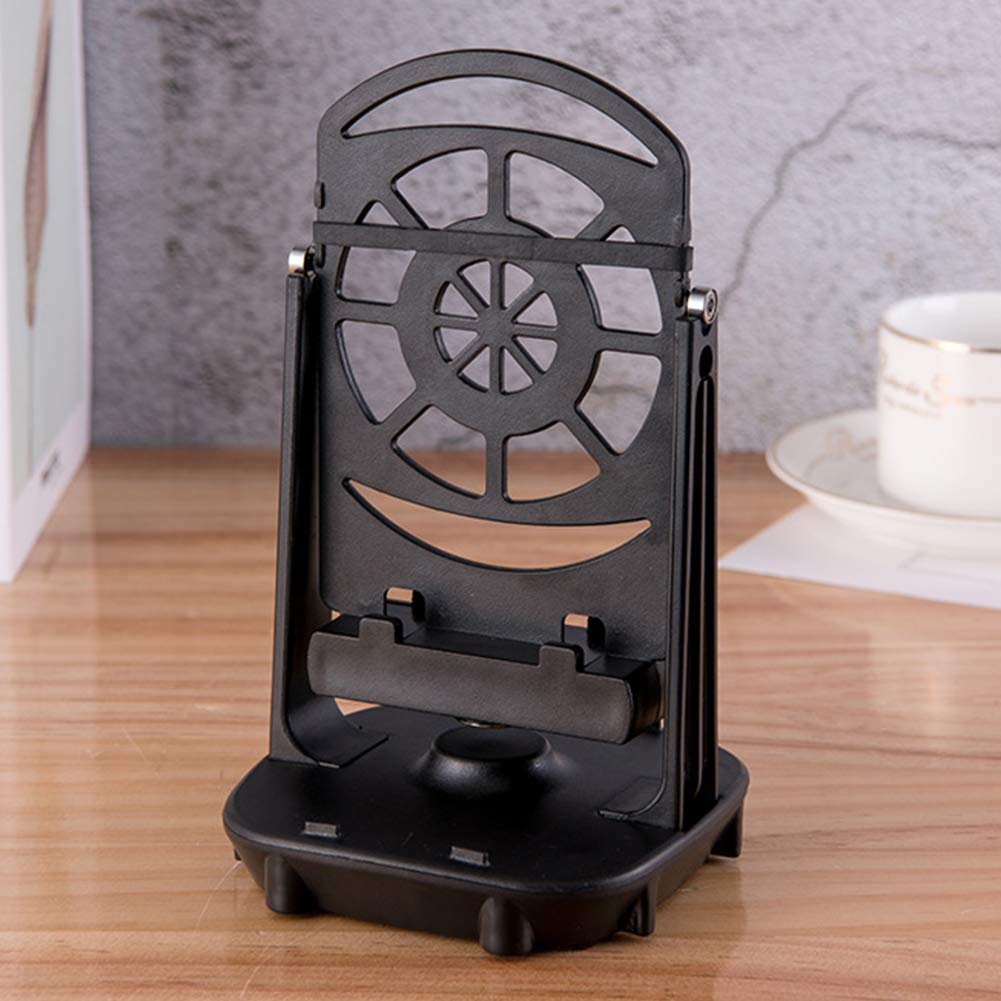 MOVKZACV Téléphone Swing Device Automatic Shake Podomètre Téléphone Step Counter Automatic Motion Brush Step,Prend en Charge Deux téléphones Mobiles de Moins de 7,2 Pouces, muet (Noir)