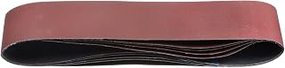 5pcs Sanding Belts 4 x 36 Inch Belt Sander Paper 320 Grit Aluminum Oxide Sandpaper Belt for Sanding Polishing Wood Metal Paint