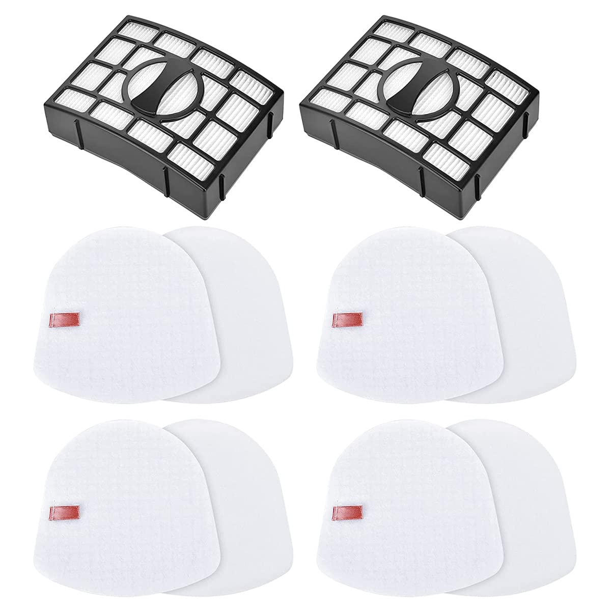 2 HEPA + 4 Foam Filters XHFZD400, XFFKZD400 Part for Shark ZD400,ZD402,ZD402WBKT Upright Vacuums Parts