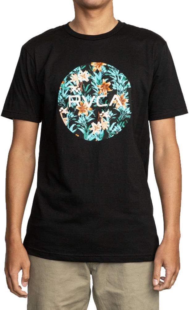 RVCA Men's Motors Fill Short Sleeve Crew Neck T-Shirt