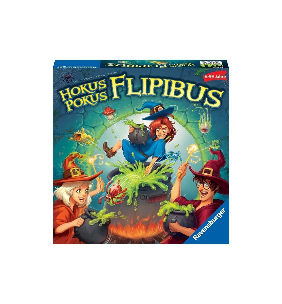 hokus pokus flipibus - ravensburger - Vespoli giocattoli