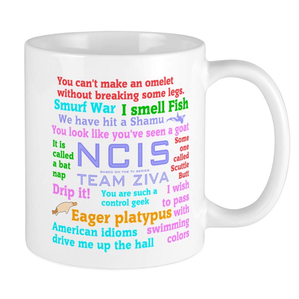 CafePress NCIS Ziva Quotes Mug Ceramic Coffee Mug, Tea Cup 11 oz