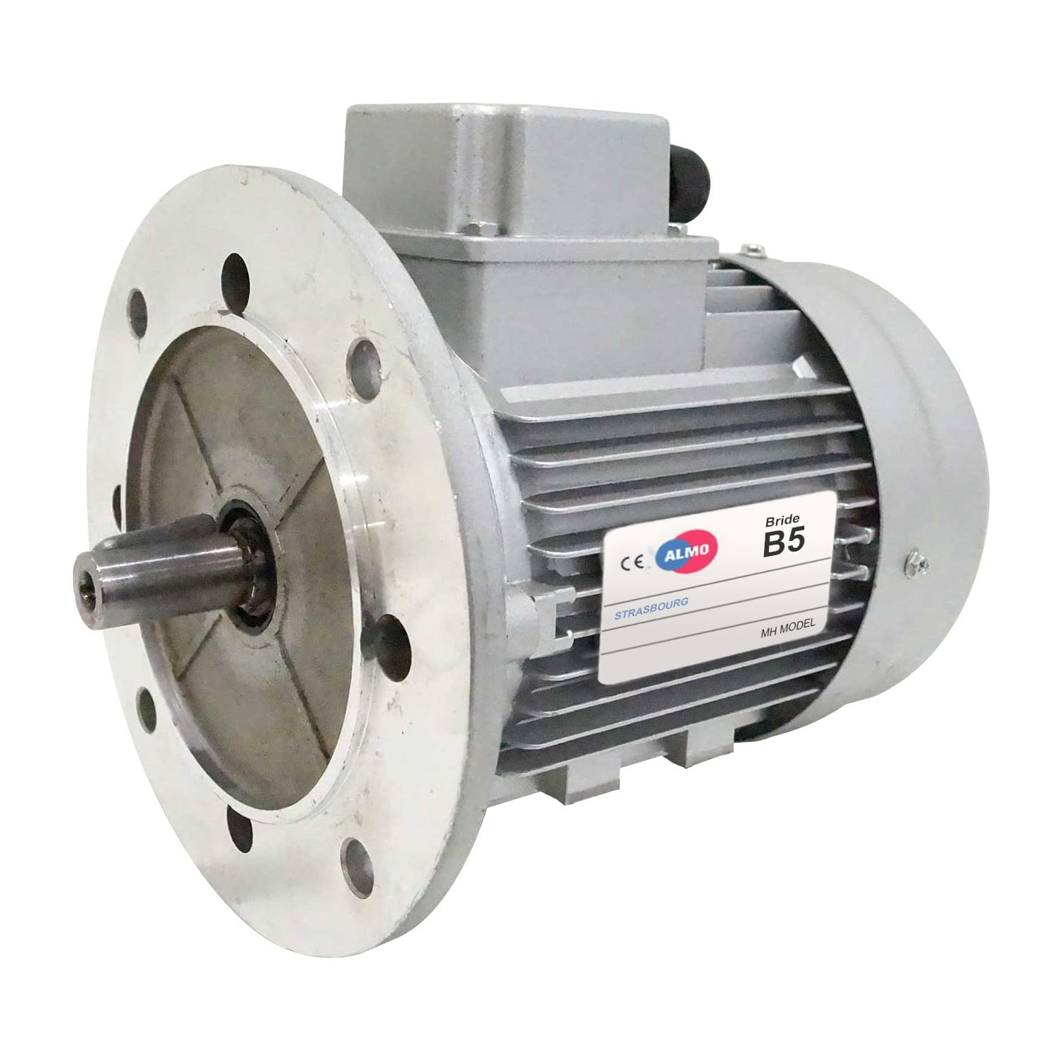 Motore elettrico Trifase 230/400V 3 CV Almo Mh3 2,2 Kw 3000 RPM Asincrona Trifase flangia B5 (a fori lisci) Protezione Ip 55