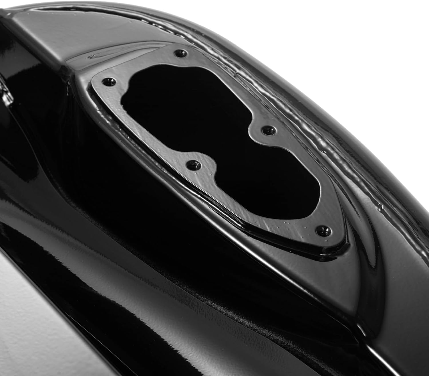 TOFR Black 4.2 Gallon Gas Fuel Tank 16L Large-Capacity w/ Fuel Tank Cap For Harley Sportster XL 883 1200 Iron XL1200X Forty Eight 2007-2022 2008 2009 2010 2011 2012 2013 2014 2015 16 17 18 2019 20 21