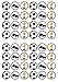 Produktbild 48 Football #2, Fußball, Essbare PREMIUM Dicke GEZUCKERTE Vanille, Reispapier Mini Cupcake Toppers, Cake Pops, Cookies für Wafer