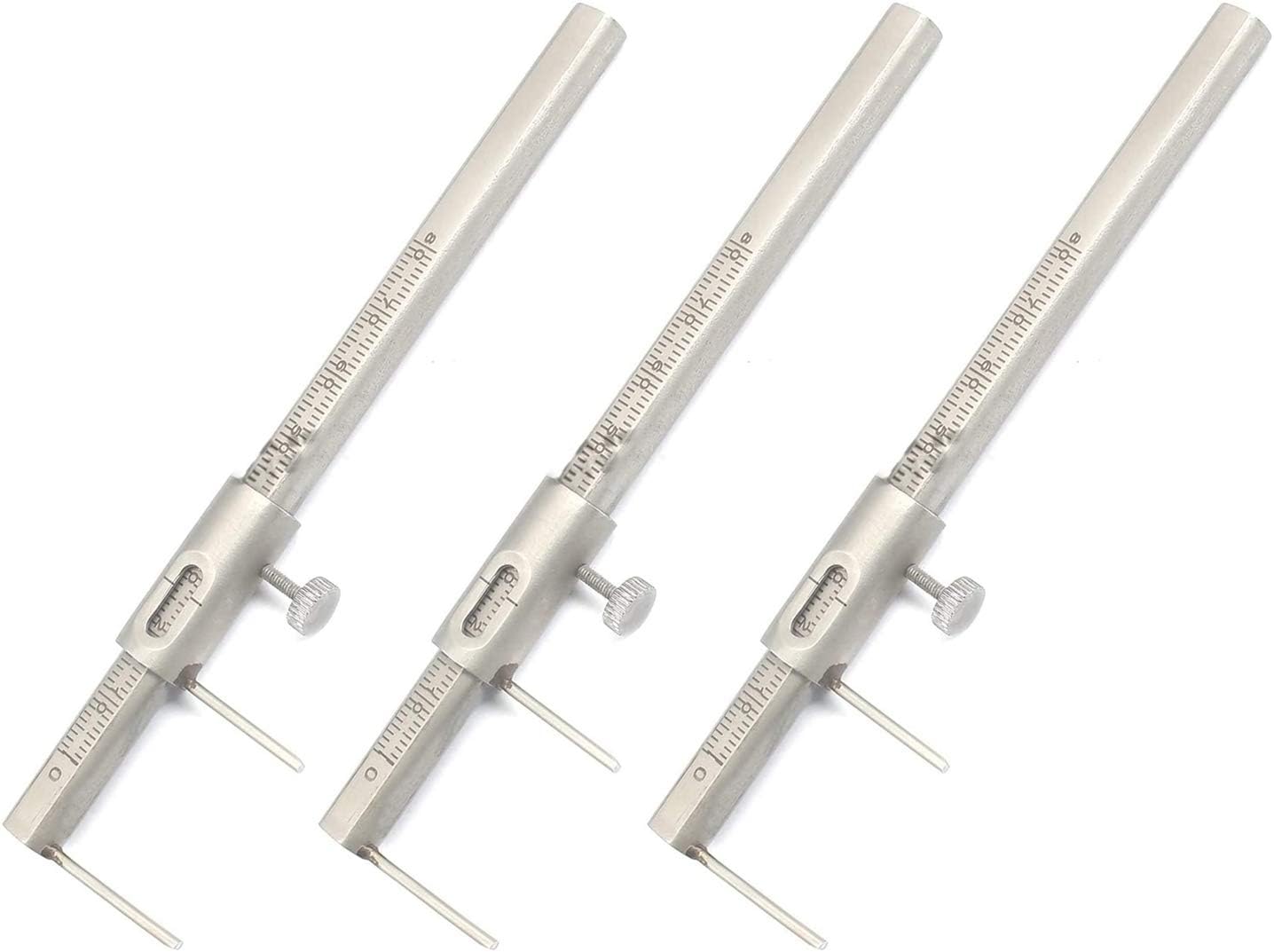 OdontoMed2011® Dental Micro Boley Gauge Material Teeth Size Measurement Restorative 3 Pieces Instruments ODM