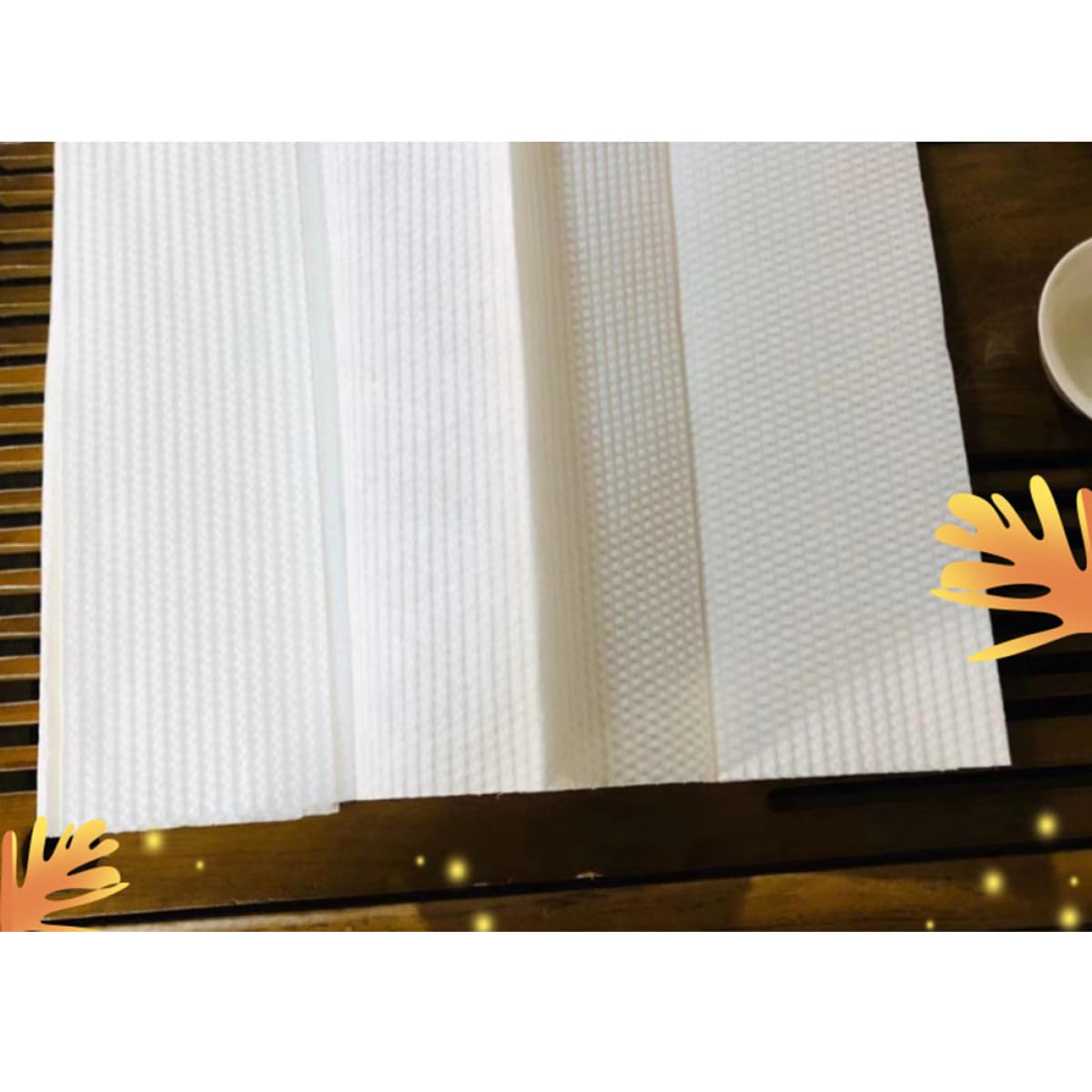 ibasenice Toallas de Papel Absorbentes Cocina Papel Higiénico Baño Multiusos y Duradero para Hogar Restaurante Tienda