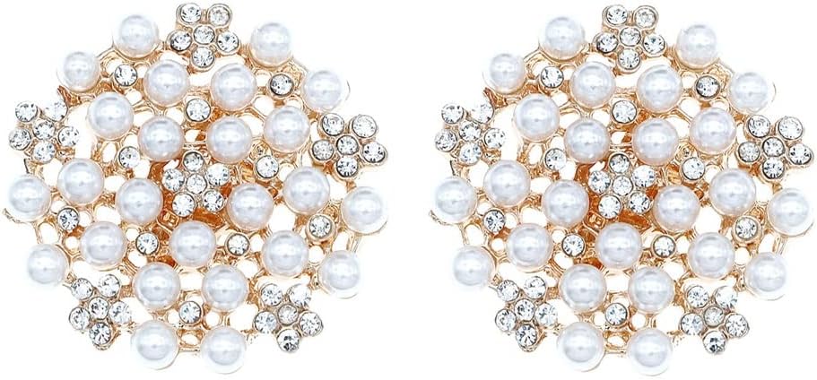 JJZXD 取り外し可能な単一の靴の装飾的な靴のバックルの結婚式の靴のアクセサリー靴の花靴の花 DIY