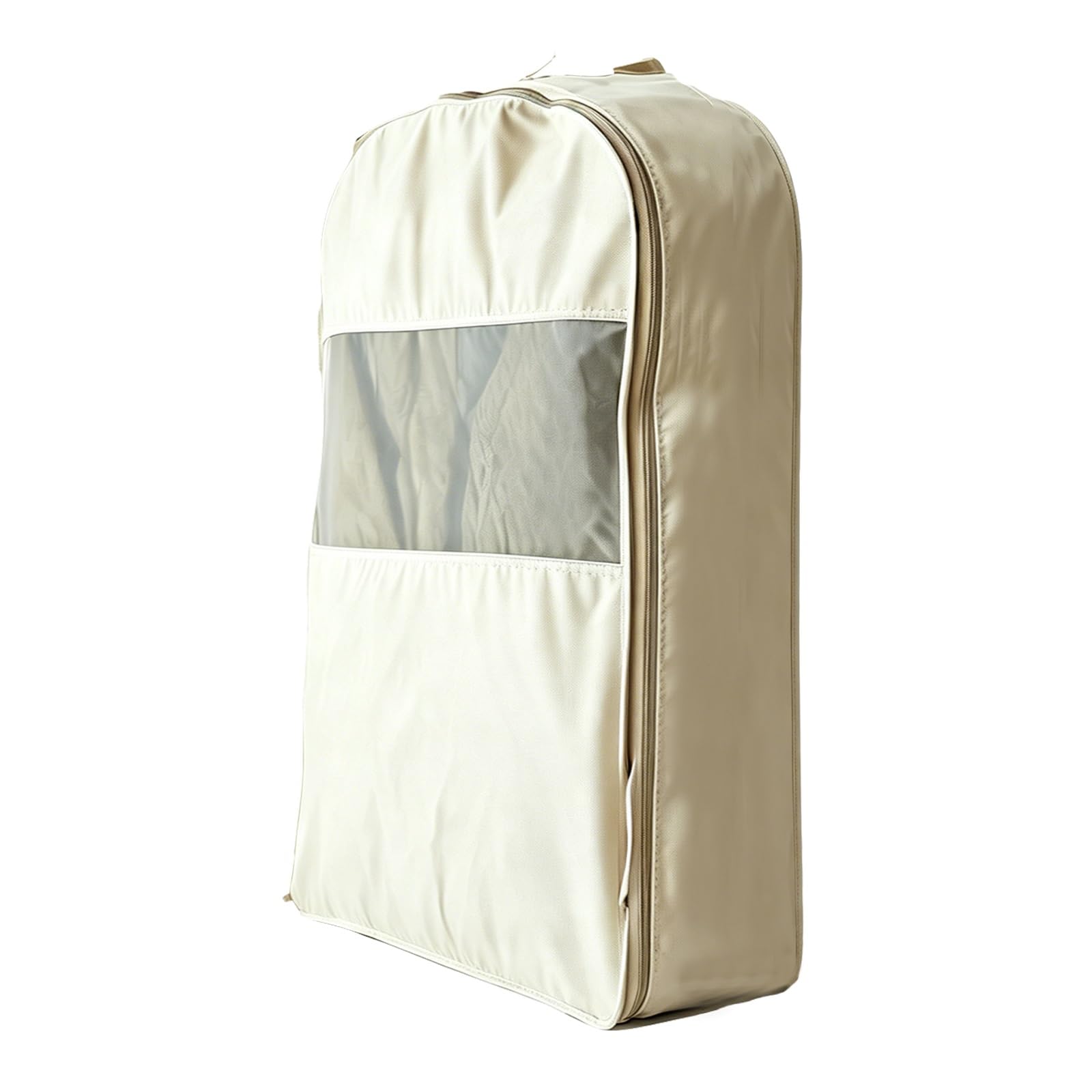 Funda Ropa Armario, Bolsas para Guardar Ropa Confeccionadas en Tejido de Algodón Ventana Transparente, Aptas Plumíferos y Abrigos(58 * 90 * 15cm/23 * 35 * 6in)