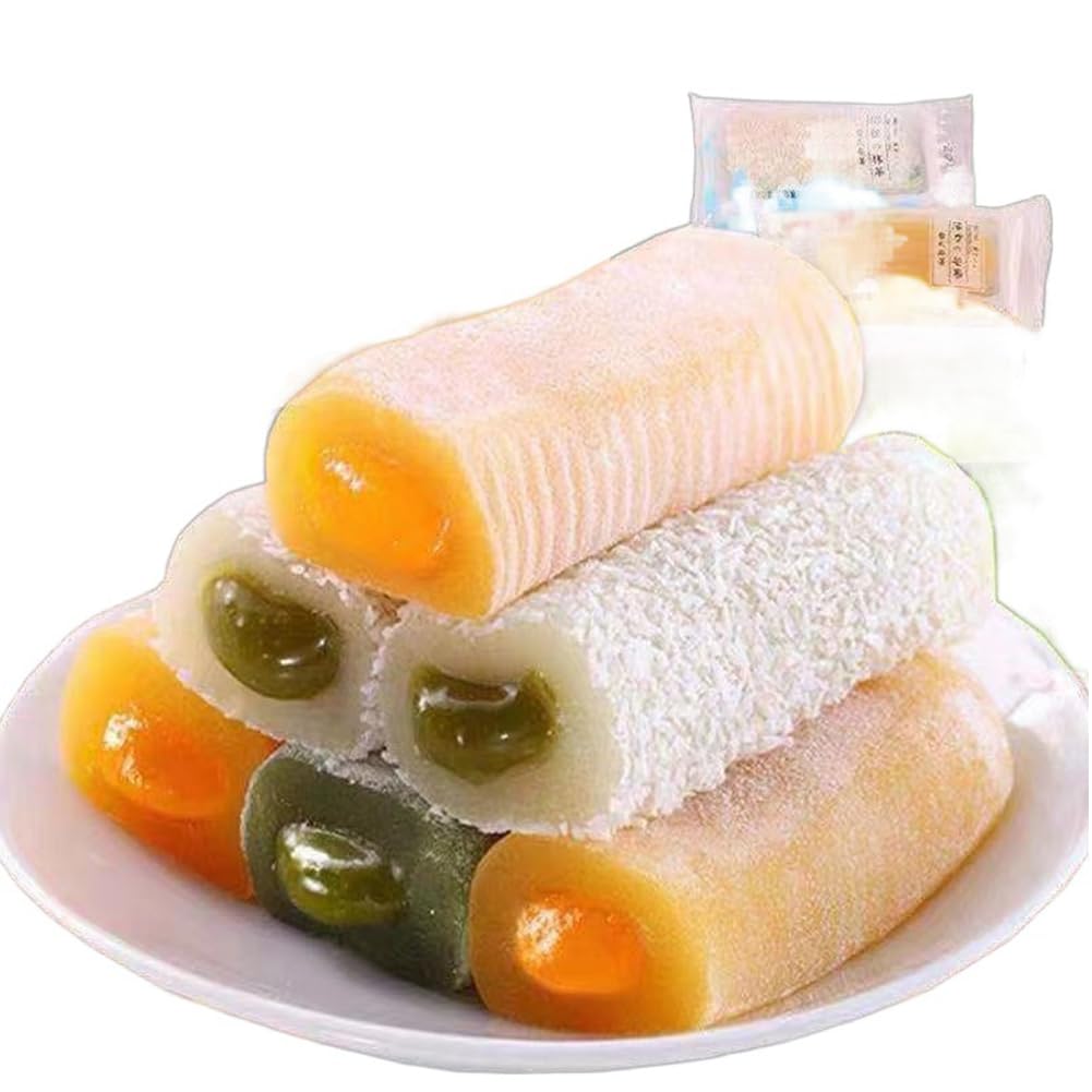 WSYLS mochi cibo cinese cibo asiatico mochi snack cinesi (Sapore di cocco)