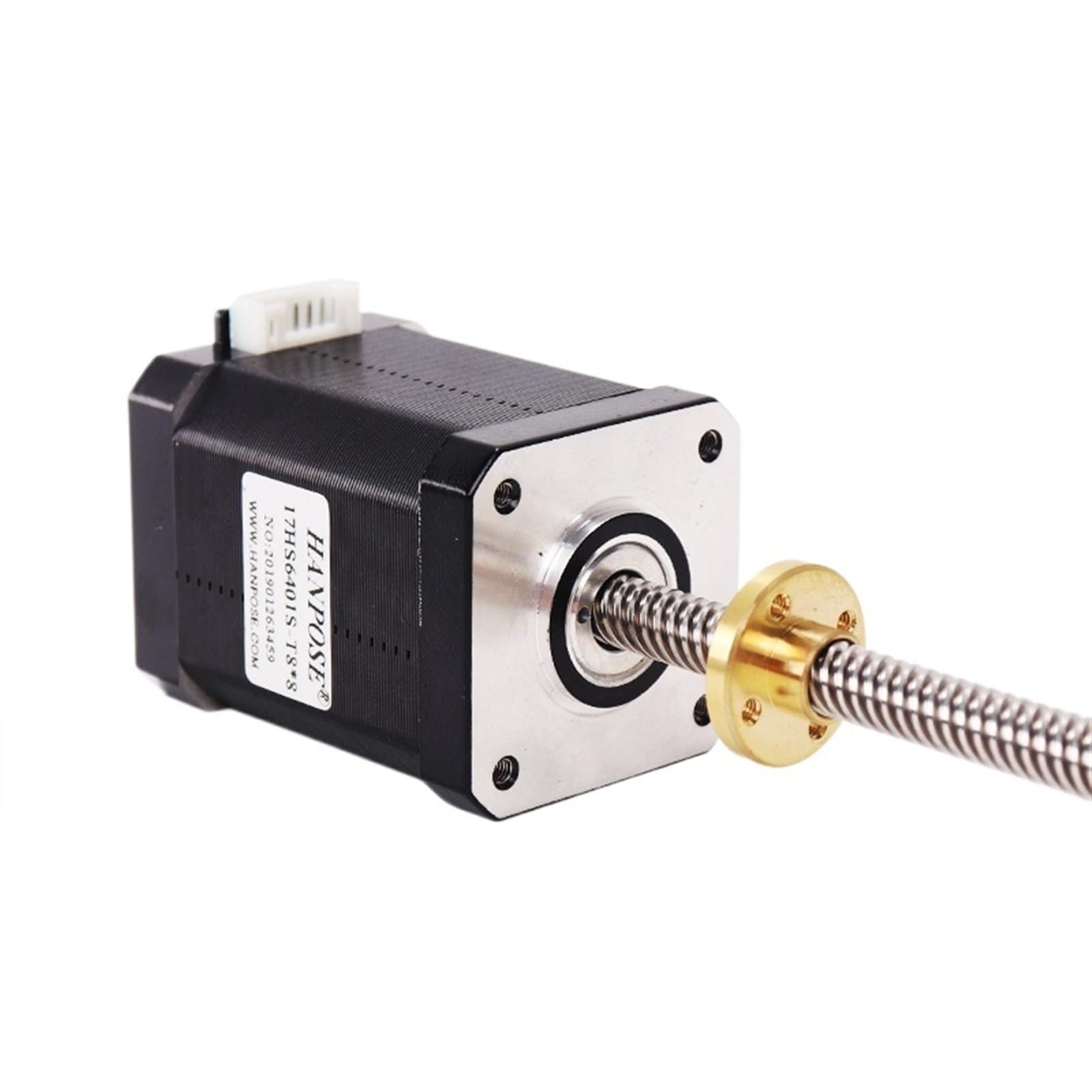Moteur pas à vis NEMA17 17HS6401S-T8 300mm 1,8A actionneur linéaire pas à pas