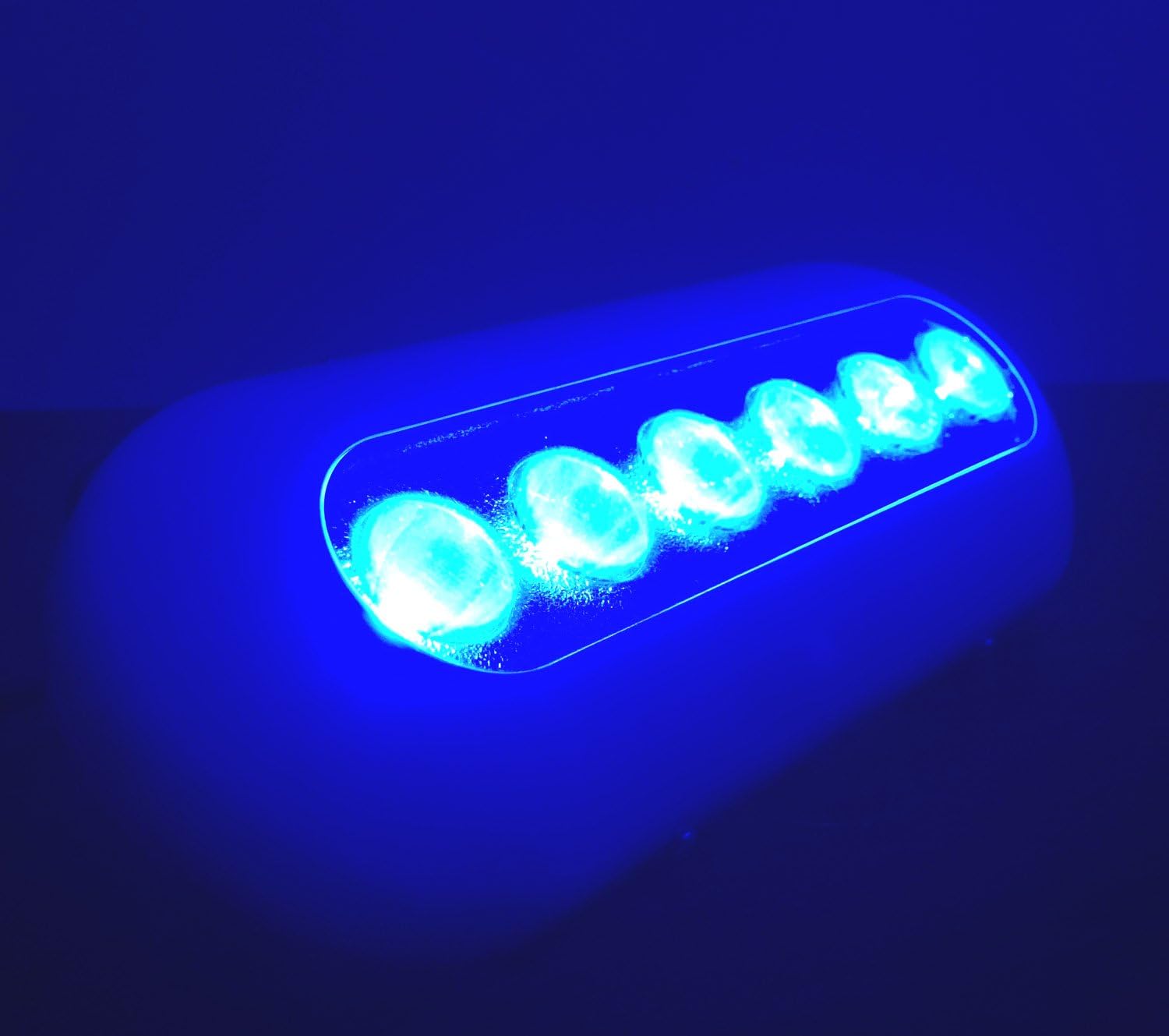 Pactrade Marine Super Bright Polymer Ocean Blue Underwater Light Unit Boat 6 LED, 14W