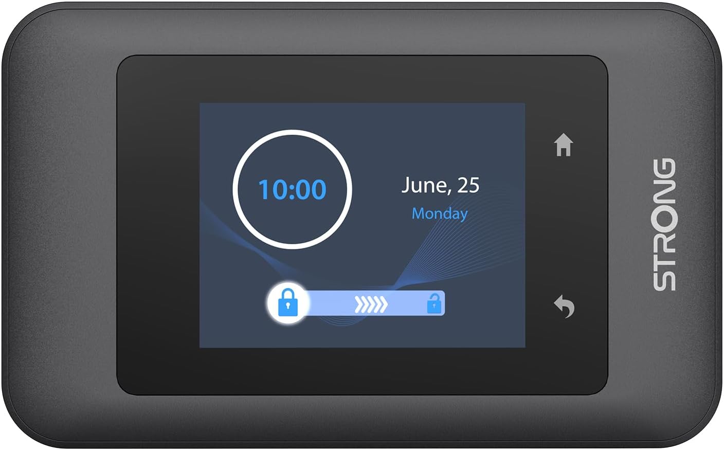 STRONG Saponetta WiFi Portatile con SIM, 4G+ LTE CAT6 300Mbps DL, WiFi AC900Mbps, Hotspot WiFi Tascabile, Display a Colori, Connette Fino a 16 Dispositivi, Batteria da 2500mAh, Porta USB-C (MIFI900D)