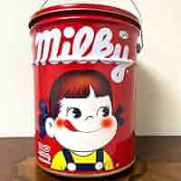 不二家 ペコちゃん 缶 スツール レトロ ペコポコ グッズ 匿名配送】 難あり レトロ 不二家 ペコちゃん スツール缶 レトロ