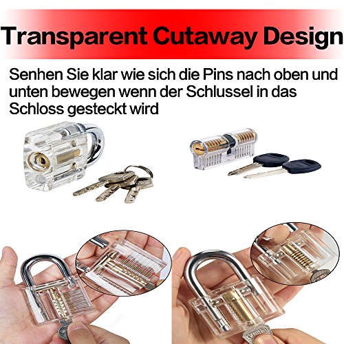 FeelGlad - Set professionale di grimaldelli da