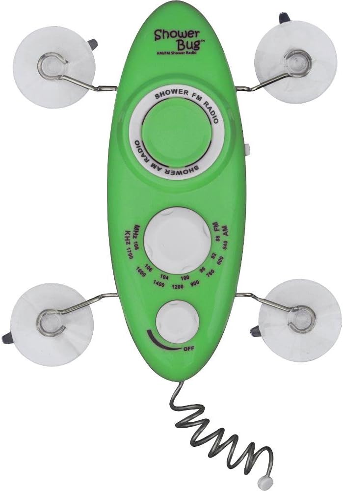 Panasonic AM/FM Shower Bug Radio White Amazon.ca Electronics