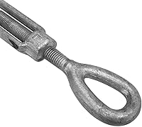 Vista 2 de Ojo de tensores galvanizados forjados de 3/4 "x 6" - Ojo para barco marino WLL 5,200 Lbs Cap
