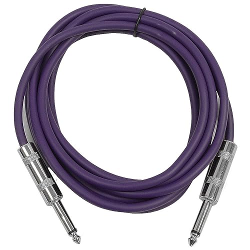 Vista 28 de Seismic Audio - SASTSX-10 - Cable TS de 10 pies 1/4" para guitarra, instrumento o parche, color negro
