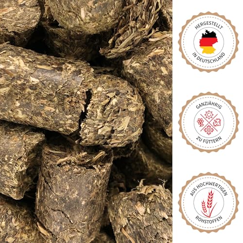 Supravit Heucobs für Pferde staubfrei | 20kg Pferdefutter | leckeres Heu gepresst in Pellets | gut geeignet für Allergiker | Auch ohne Einweichen zu verfüttern