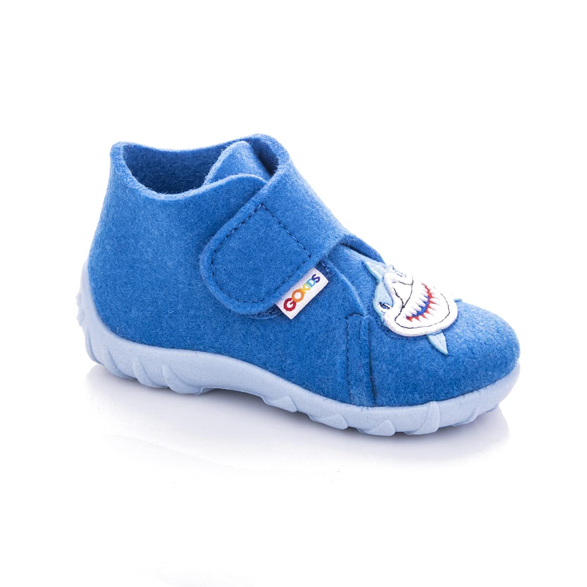 GOKIDS Zapatillas de Fieltro de Lana Natural para Niños y Niñas Motivos Animales 19-27 EU