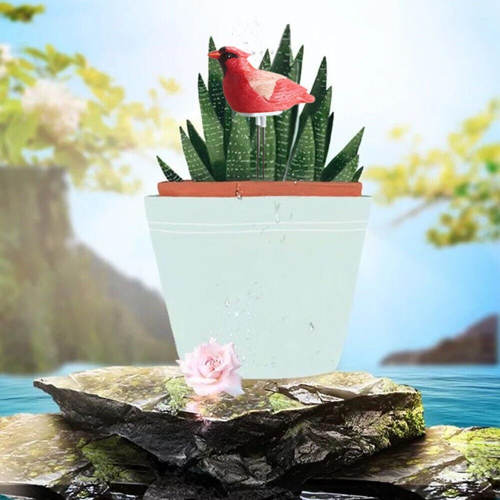 Kisangel Bodenfeuchtigkeitsmesser Mit Vogel-Design - Pflanzen Sensor Mit Feuchtigkeitsalarm