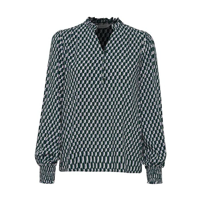 Blusa de Mujer con Cuello de Pico b.young Byjosa