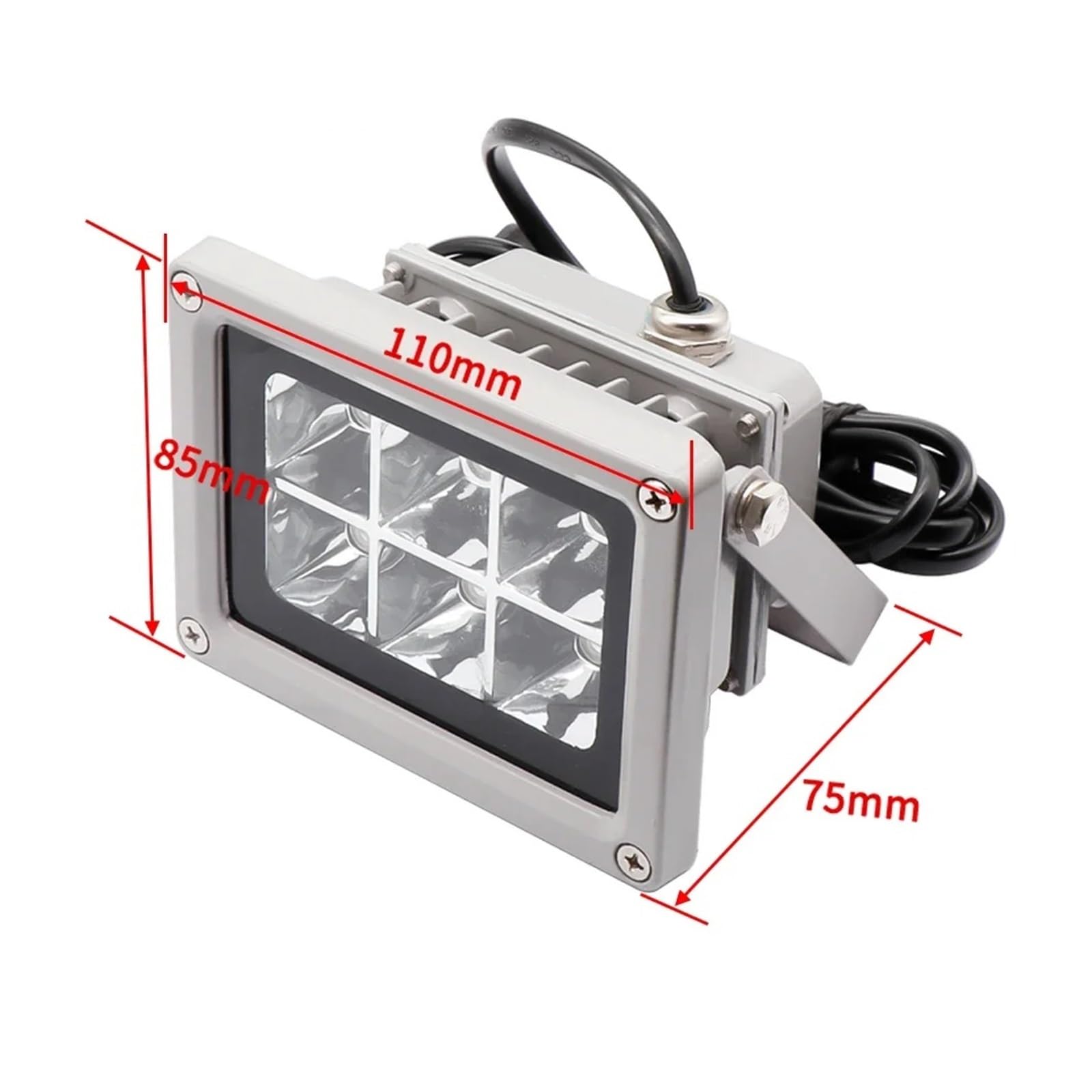 Lámpara de curado LED de 110-260 V y 405 nm for impresoras 3D SLA DLP DIY.