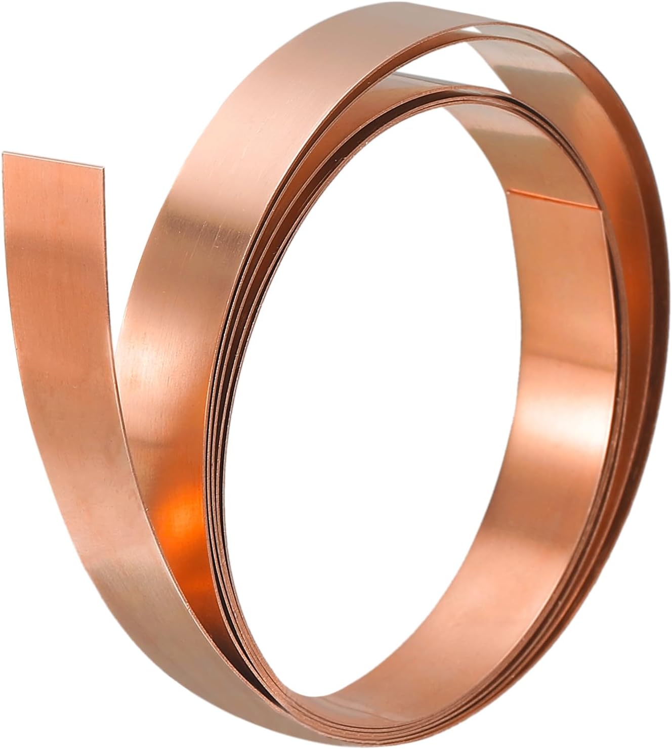 uxcell Copper Sheet Roll, Metal Foil Plate 1000mm x 10mm x 0.5mm
