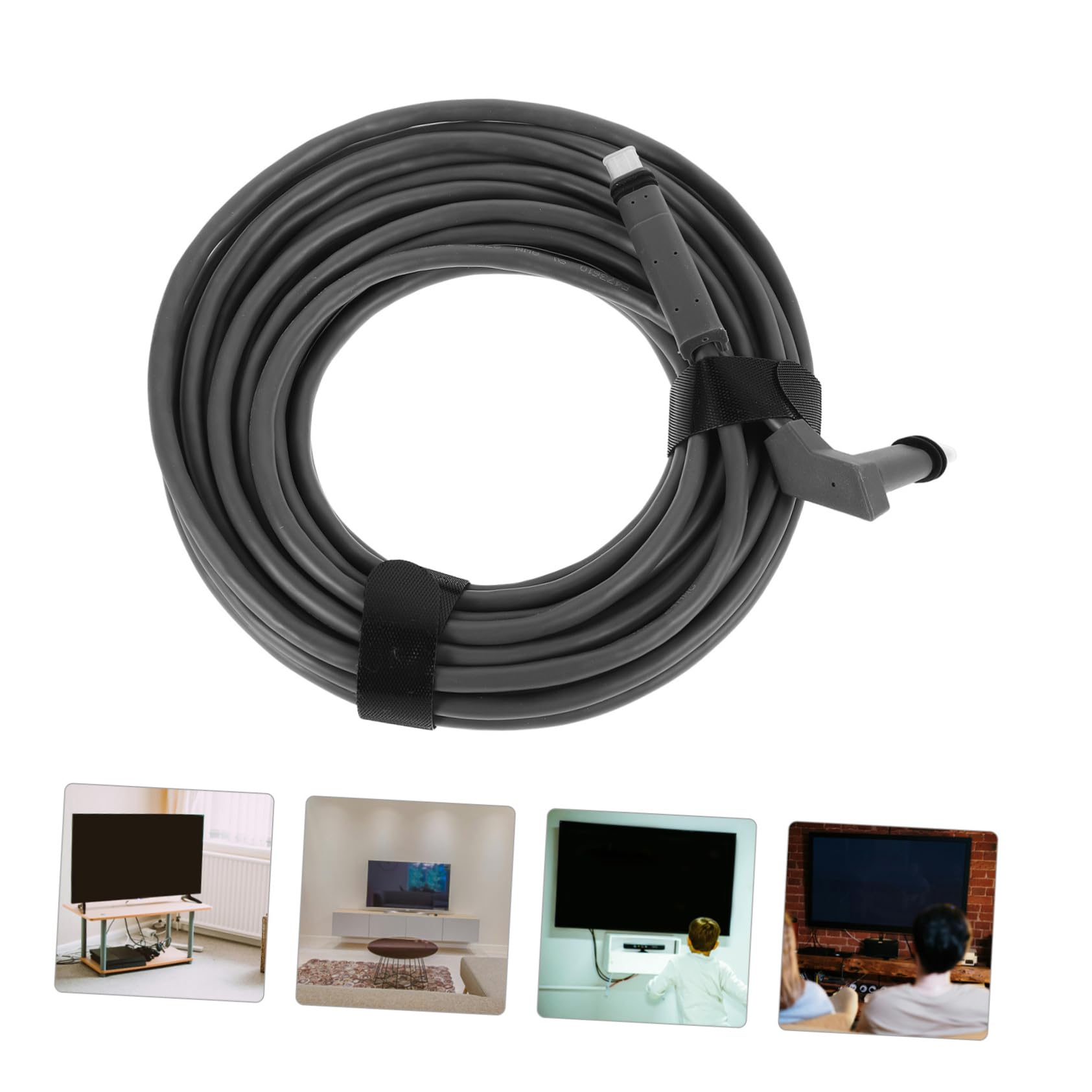 Câble D’extension Réseau Cat 6 Transmission Rapide, Connexion Stable, en Cuivre sans Oxygène, et Pvc pour Équipement de Communication, Maison, École
