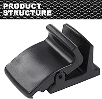 Vista 7 de Cerradura de pestillo de puerta corredera compatible con Ford F150 1997-2004/Fit Ford F250 1997-1999 Cerradura manual de vidrio para ventana trasera