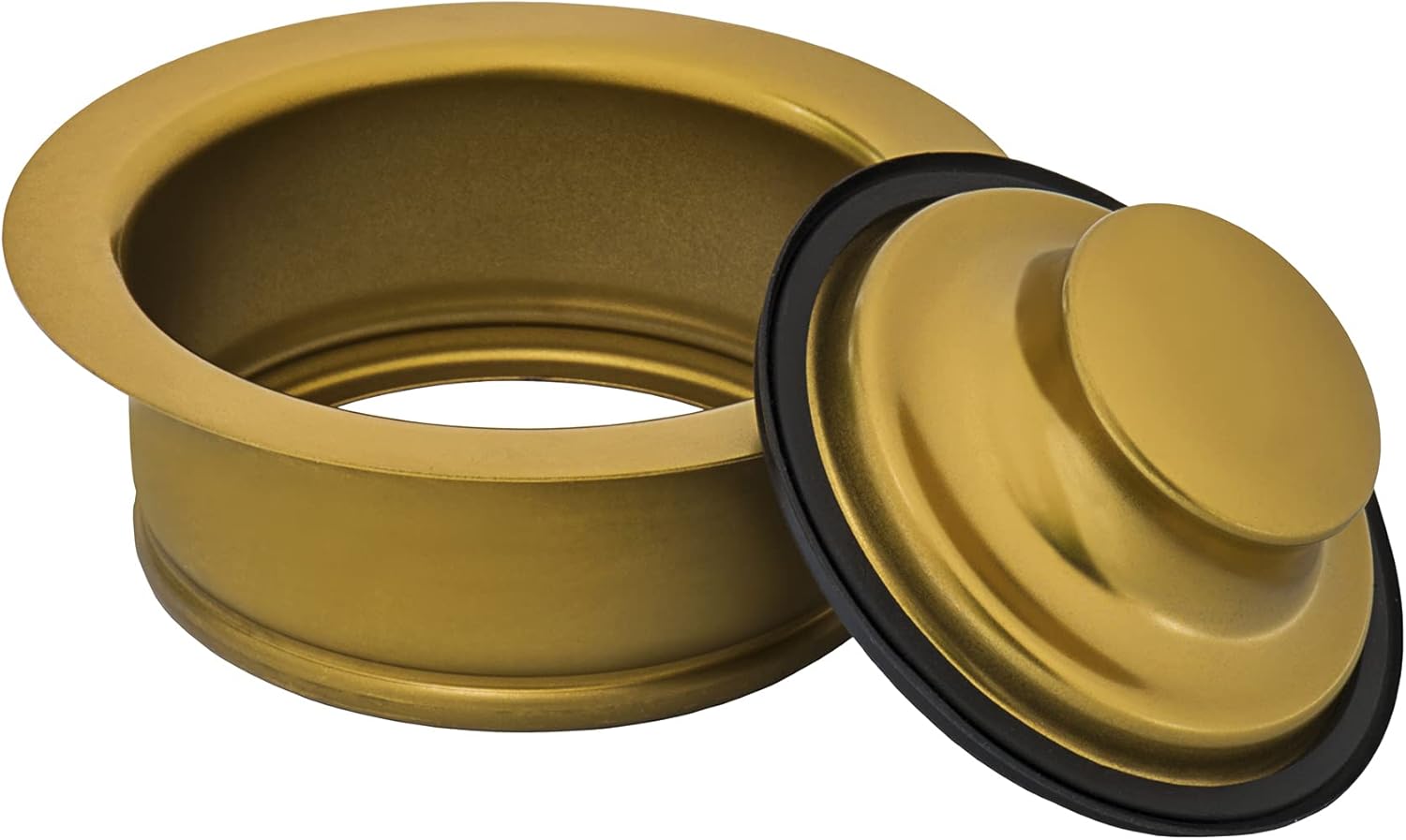 Ruvati Garbage Disposal Flange for Kitchen Sinks - Gold Tone Stainless Steel - RVA1041GG