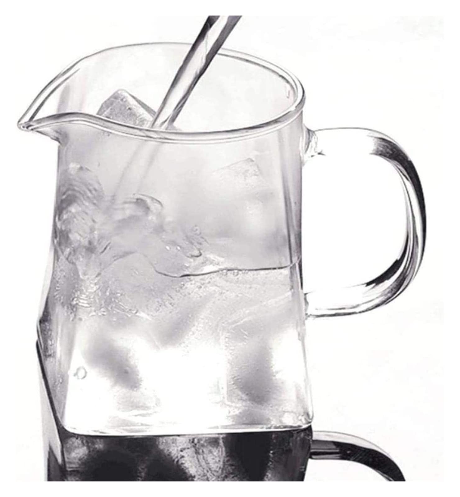 Tetera Tetera 350 ML Tetera de Vidrio de borosilicato Transparente Tetera de Taza de té de Vidrio Elegante con colador de infusor de Acero Inoxidable
