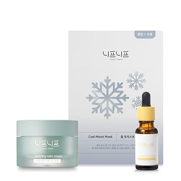 Korean Cooling & Barrier Care Set PDRN Ampoule, Barrier Cream & Overnight Mask