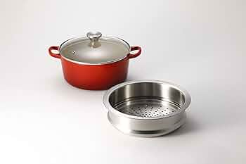 ＊ LE CREUSET ＊ ル・クルーゼ ココットロンド スチーマー セット Amazon｜【Amazon.co.jp 限定】ル・クルーゼ(Le Creuset) 鍋