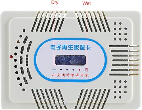 Miniatura 4 de Zetiling Deshumidificador eléctrico, mini deshumidificador, deshumidificador recargable, gran absorción, pequeño y reutilizable, absorbe con