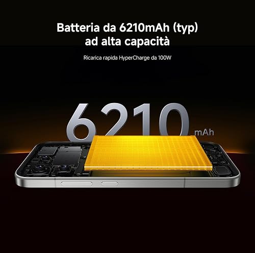 XIAOMI POCO F8 Pro, Smartphone 12+512 GB, 6.59" 120Hz AMOLED Display, 50MP Triple Camera 60mm Telephoto, Sound by Bose, 6210mAh (typ) Battery, Black, Charger Not Included - 5