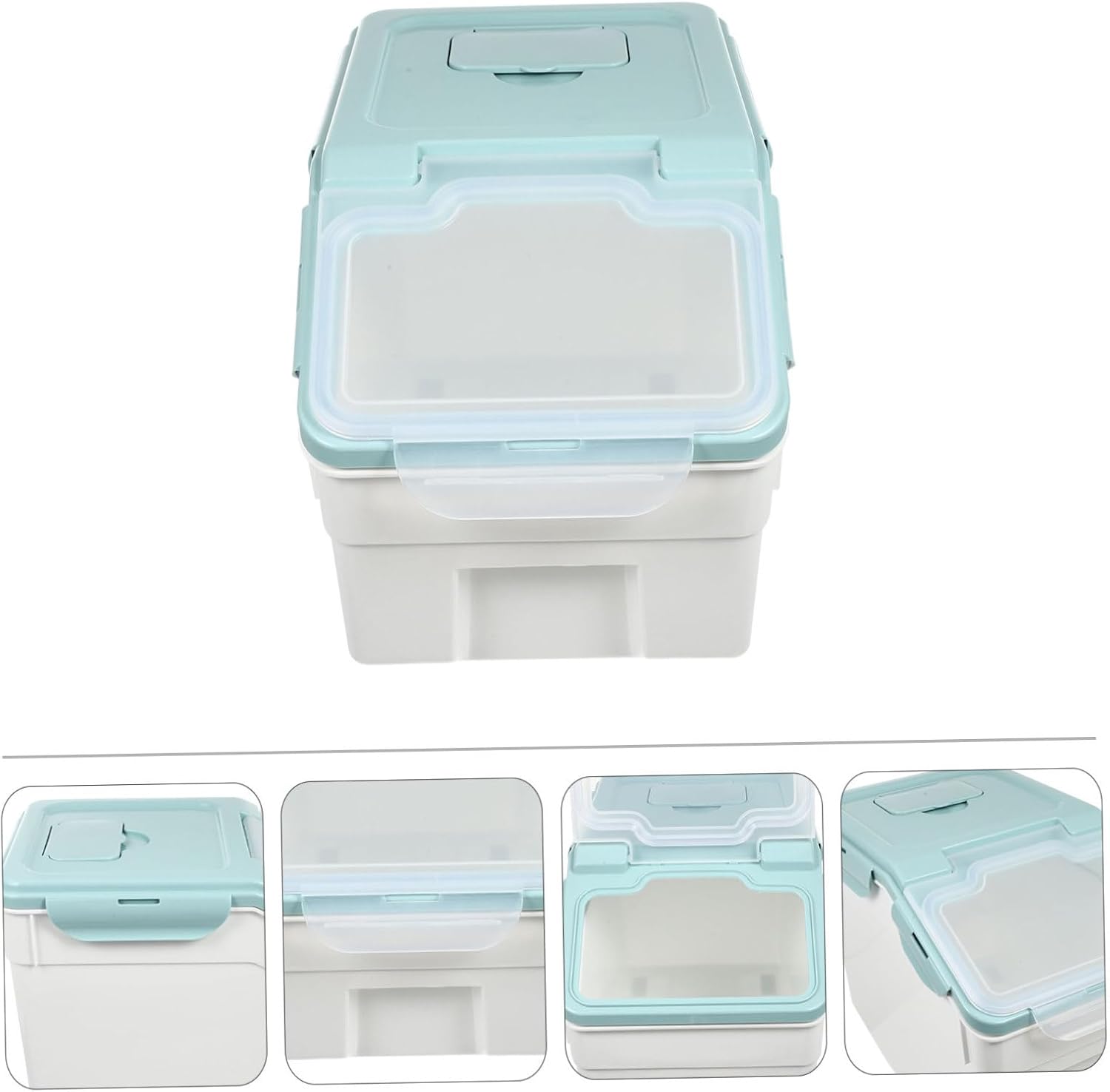 1pc Pet Food Storage Bucket Airtight Dog Food Container Moisture Protection for Dog and Cat Supplies Nordic Capacity
