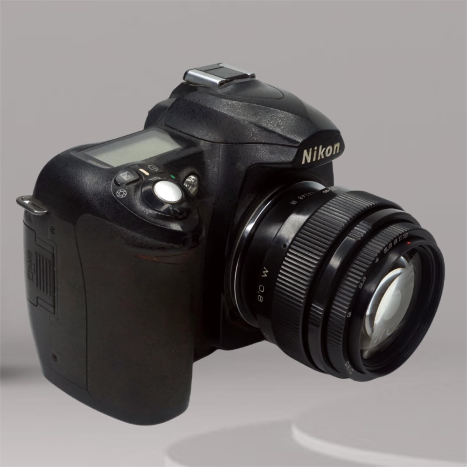 PHOLSY Anello Adattatore per Lenti Messa a Fuoco Manuale per Obiettivi M42 42mm Mount e Compatibile con Nikon F AI-Mount Corpo Fotocamera, M42 su F