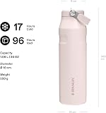 Stanley 1913 Flip Straw Borraccia Con Cannuccia 1.06L - Rose Quartz - 2