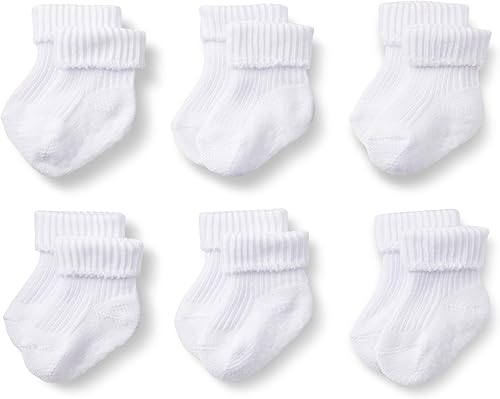 Tienda Essentials x Sofia Grainge - Calcetines de punto unisex para niños pequeños y bebés, 6 pares