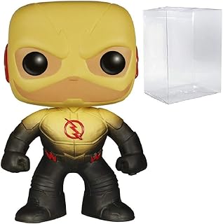 POP Flash TV Series - Reverse Flash Funko Vinyl Figure (Bundled with Compatible Pop Box Protector Case), Multicolored, 3.75 inches