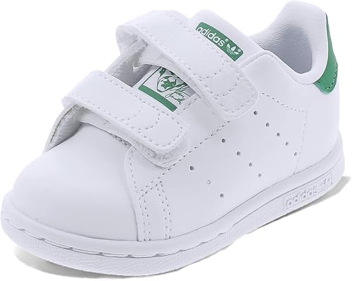 Stan Smith CF C enfant, blanche à scratch adidas